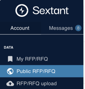 Sextant AI Public RFPs